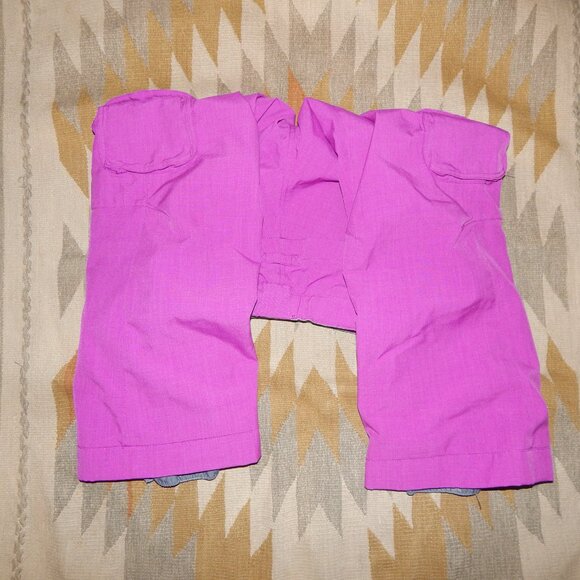 686 Girls Youth L Smarty Evolution Fuchsia & Gray Winter Snow Pants - Picture 3 of 11